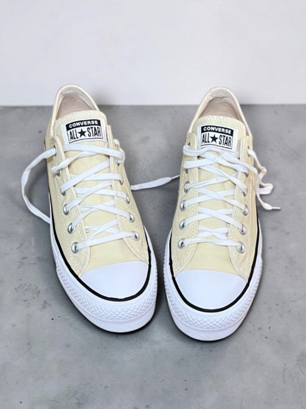Converse Chuck Taylor All Star Lift Platform Lemon Drop Women’s 8 - Picture 13 of 13